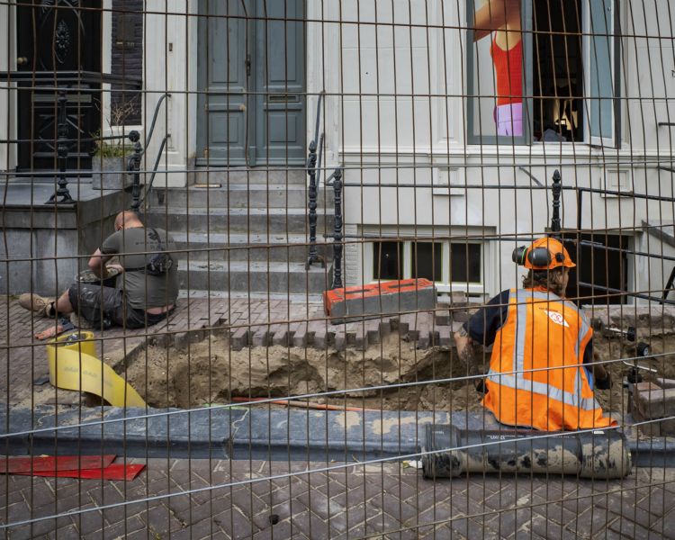 amsterdam is renovating during the lee of the tourist season [week 29]